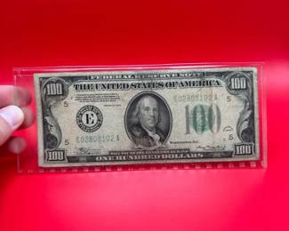 Series Of 1934 $100 Federal Reserve Note
