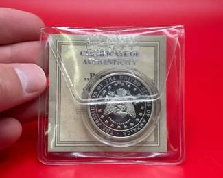 American Mint .999 Silver JFK Bullion Piece