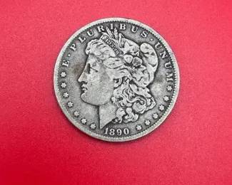 1890O Silver Morgan Dollar