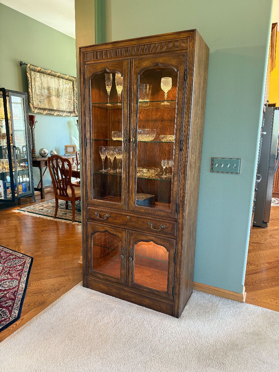 Drexel Lighted Cabinet