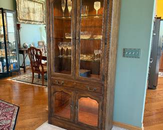 Drexel Lighted Cabinet