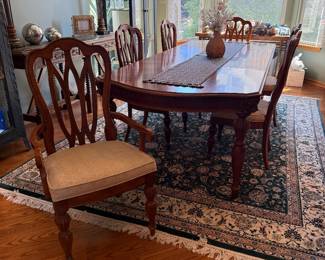 Stanley Dining Table and 6 Chairs