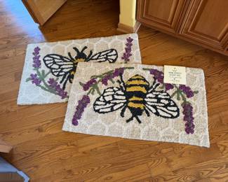 Hand Hooked Accent Rugs, 2 available