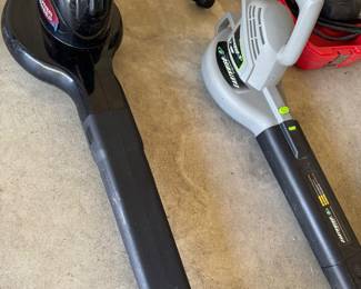 2 Leaf Blowers