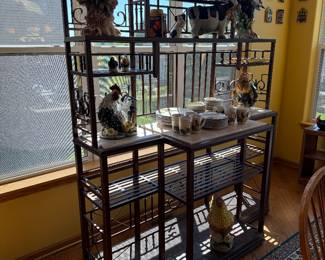 Wrought Iron Baker’s Rack