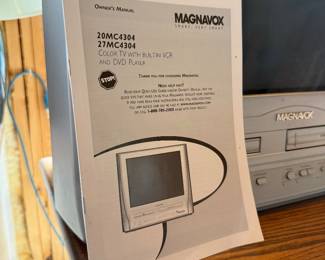Magnavox TV and DVD Player