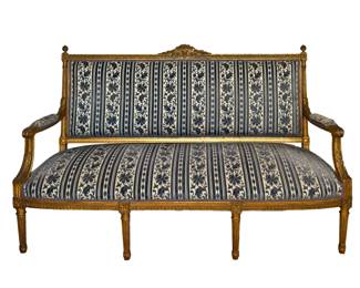 LouisXVI Settee 1 silo