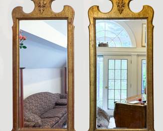 Gilt Mirrors Fleurdelis 2up
