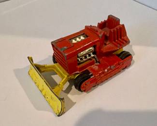 Vintage die cast bulldozer