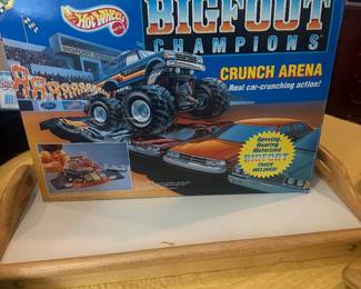 Hot wheels Bigfoot champions. Minimum bid 10.00