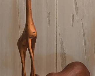 Hand Carved African Wooden Animals