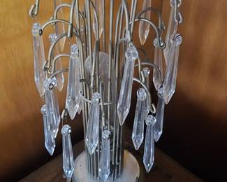 Vintage Waterfall Table Lamp Rare Find