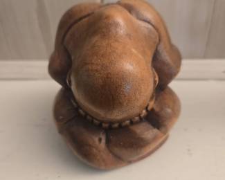 Hand Carved Wooden Weaping Buddha