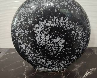 1980s Studio Art Glass Vase