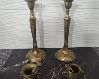 Lot of Beautiful Vintage Brass