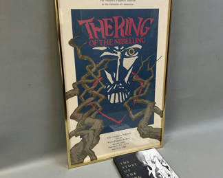 Lot 35: The Ring Nibelungen Poster & Book