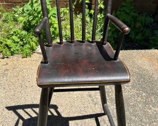Lot 28: Antique Child’s High Chair