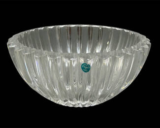 Lot 1: Tiffany & Co Crystal Bowl