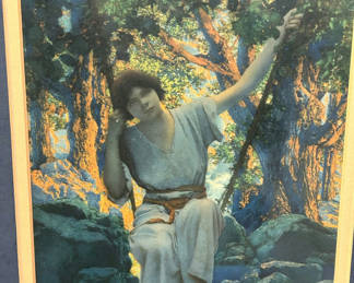 Lot 10: Maxwell Parrish “ Dream Light” Lithograph