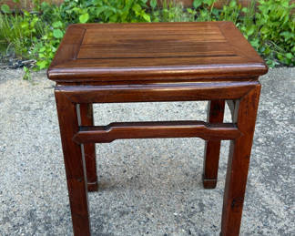 Lot 15: Asian Stand- End Table