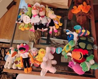 Finger puppets including finger follies
