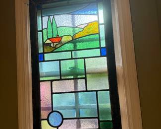 Stained glass window