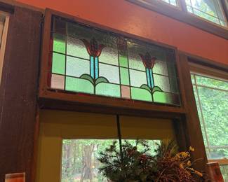 Stained glass window