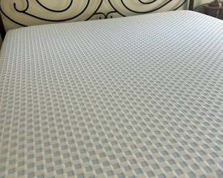 King size boxspring/mattress & bed (priced separately)