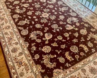 5.75' by 8.75' wool rug