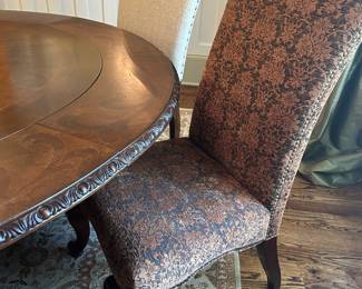Pair of upholstered side chairs 