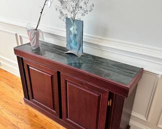 Marble top cabinet
