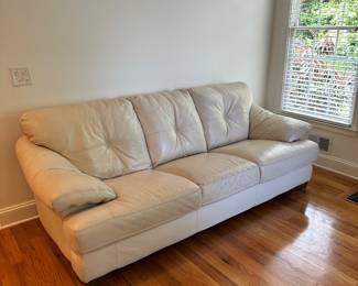 Leather sofa 