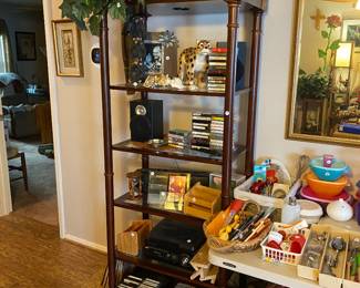 CD, cassette tapes, records, sound equipment