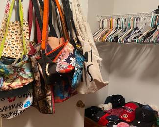 Purses, hangers
