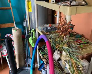 Tools, paint, etc.