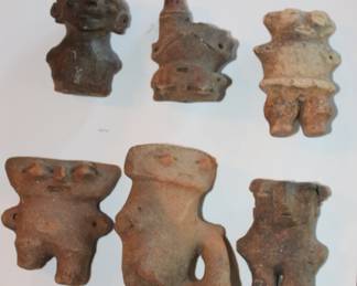 Pr-Columbian figures
