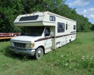 Very nice, clean, low mileage (39k) Eldorado on E350 with 460ci (7.5L) gas engine and 4-speed automatic (E4OD) transmission. Runs good.