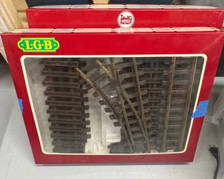 LGB G Scale Model Train Track and Accessories Lot