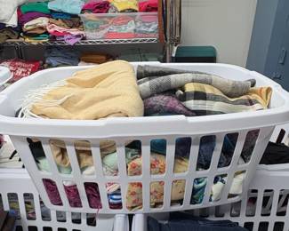 Assorted Womens Clothing and Linens third image