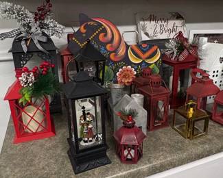 Assorted Christmas Lanterns