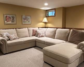 England Furniture Malibu Sectional Sofa with Chaise