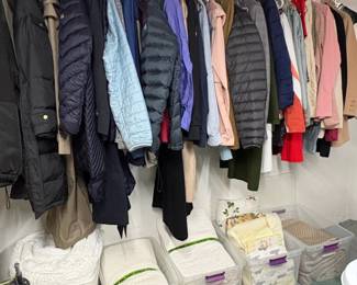 Assorted Womens Clothing and Linens fifth image