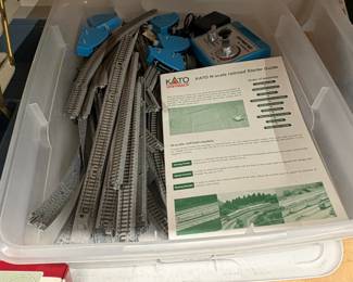LGB G Scale Model Train Track and Accessories Lot second image