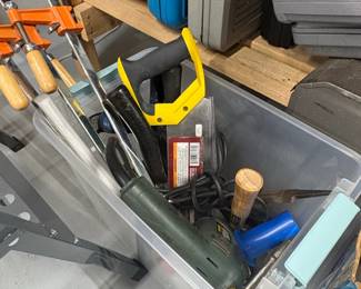 Craftsman Red Metal Toolbox with Assorted Tools third image