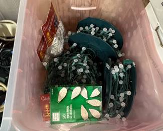 Assorted Christmas Lights and Extension Cords second image