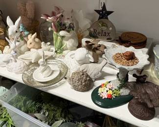 Assorted Animal Figurines and Decorative Home Decor second image