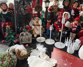Assorted Christmas Figurines and Decor third image