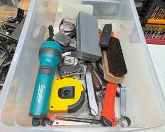 Assorted Hand Tools and Hardware