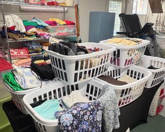 Assorted Womens Clothing and Linens