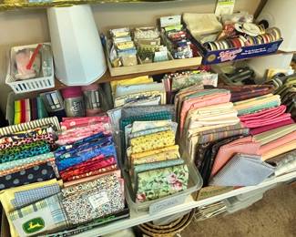 LOTS & LOTS OF FINE FABRICS!